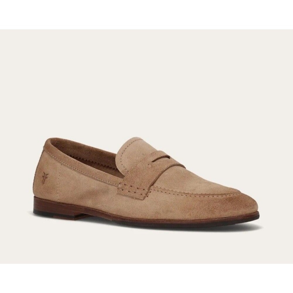 Frye Men’s Graham Penny Loafers Shoes in Dune Size: 9 M
